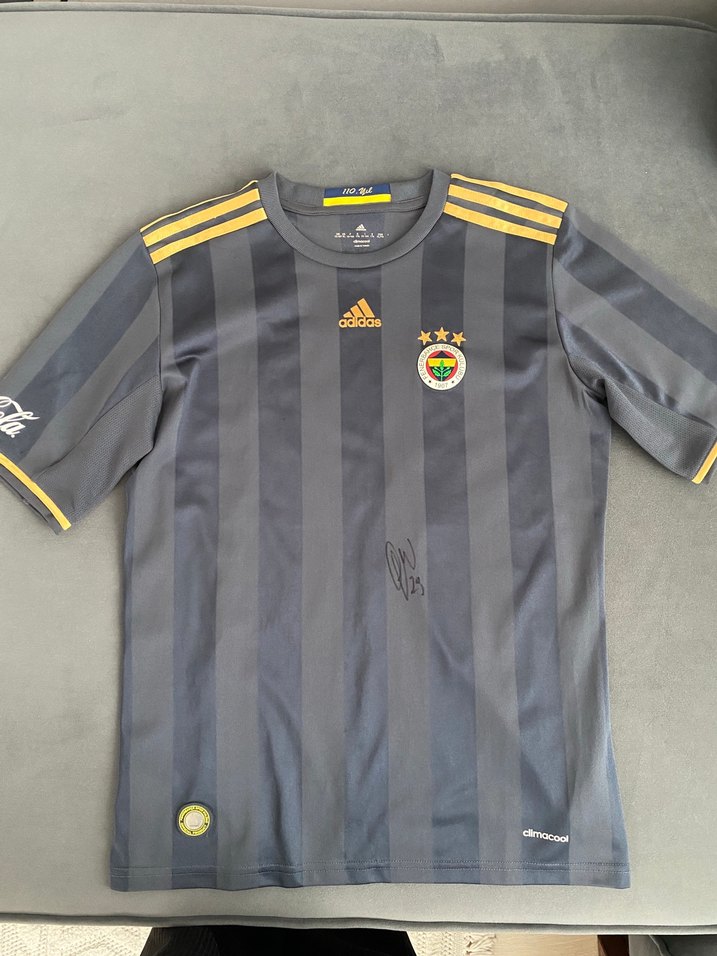 Fenerbahçe 110. Yıl Özel Forma  Gregory van der Wiel #23 İmzalı - Görsel 5