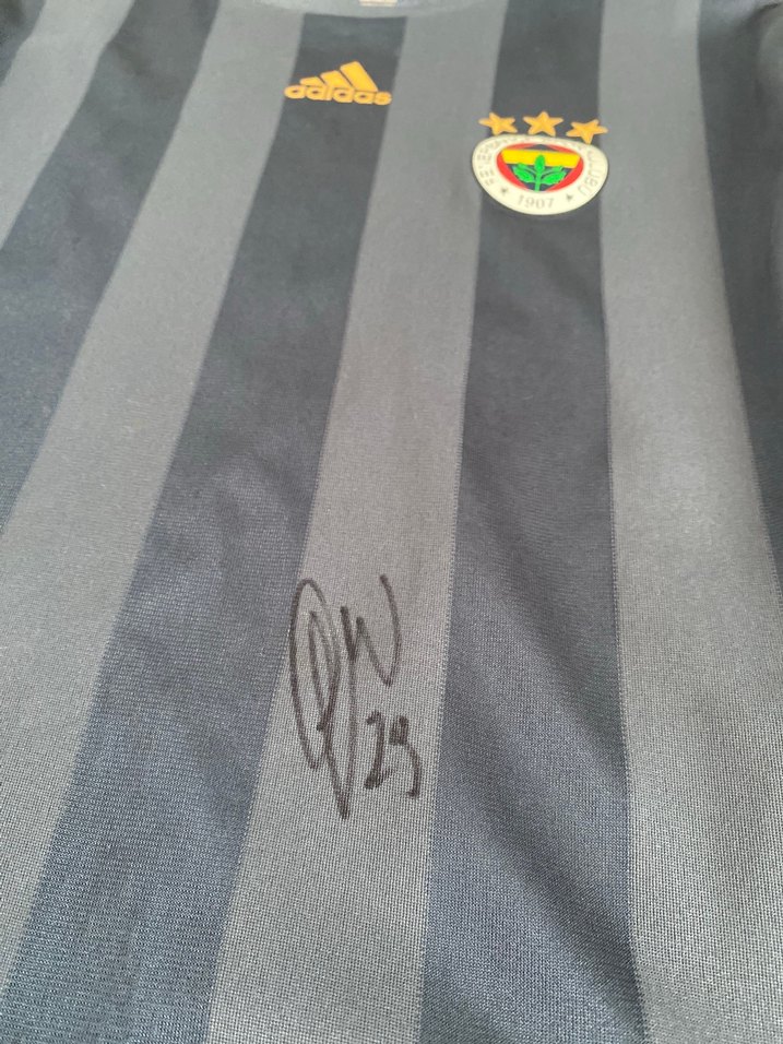 Fenerbahçe 110. Yıl Özel Forma  Gregory van der Wiel #23 İmzalı - Görsel 2