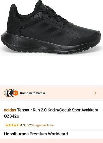 Adidas Tensaur Run 2.0 Kadın Spor Ayakkabı GZ3426