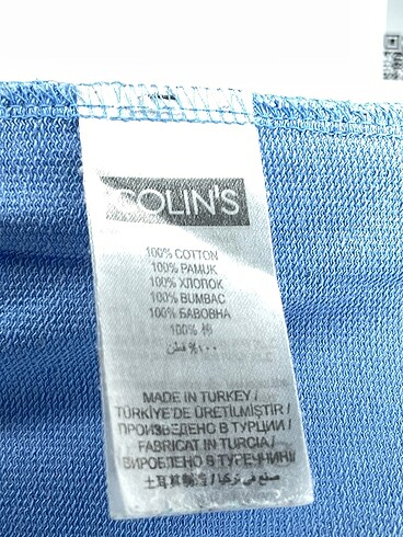 m Beden mavi Renk Colin's Sweatshirt %70 İndirimli.