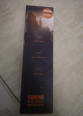Gaming mouse pad