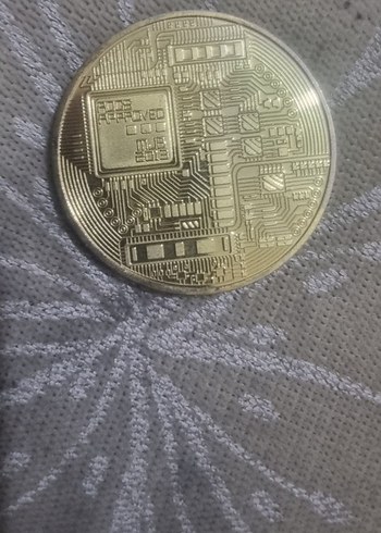 Altın Bitcoin Rozeti - Görsel 2