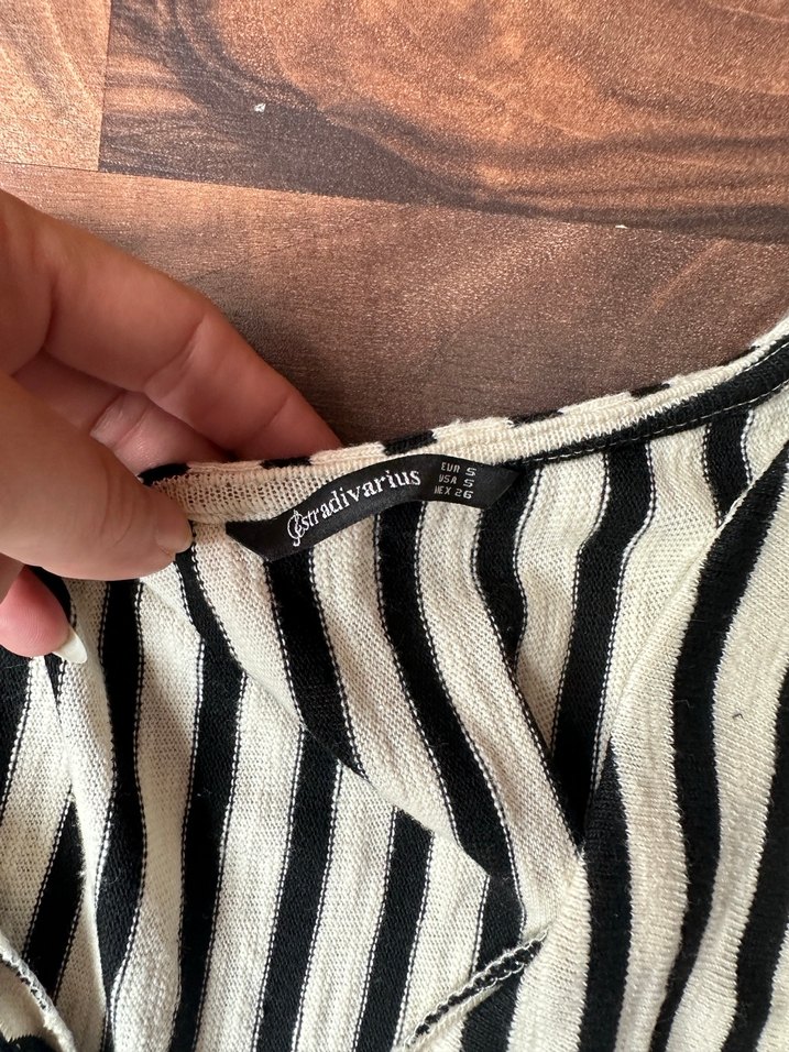 Düğmeli Zebra Desenli Kolsuz Kadın Tulum - Görsel 2