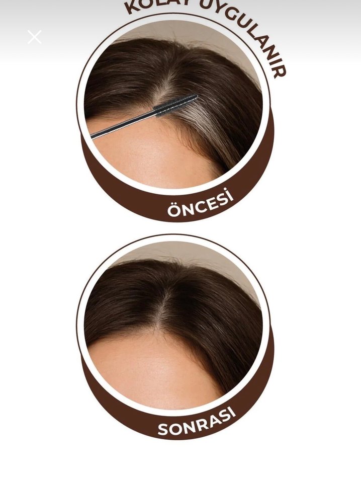 Mara Saç Maskarası - Koyu Kahverengi - Görsel 2