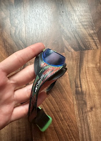 Yeşil Bağcıklı Cocuk Yüzücü Gözlüğü - Görsel 2