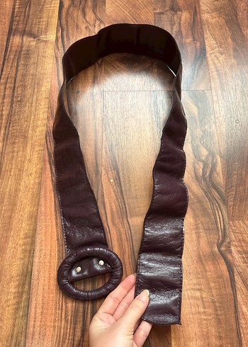 Koyu Mor Kadın Kemer - Görsel 3