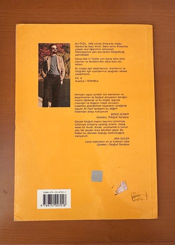 Genel Fotoğraf Bilgileri Kitabı Sarı Kapak - Görsel 3