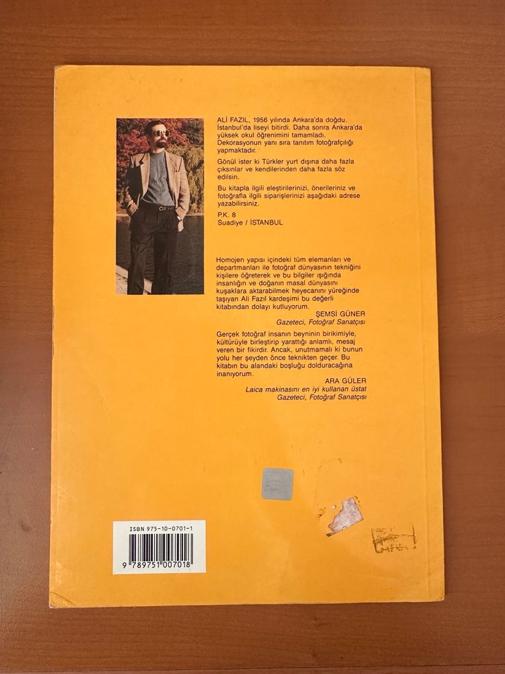 Genel Fotoğraf Bilgileri Kitabı Sarı Kapak - Görsel 3