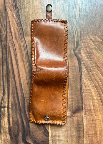 Kahverengi Vintage Erkek Cüzdanı - Görsel 2