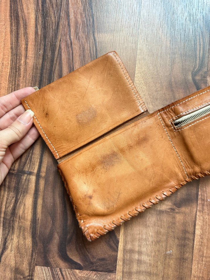 Kahverengi Vintage Erkek Cüzdanı - Görsel 5