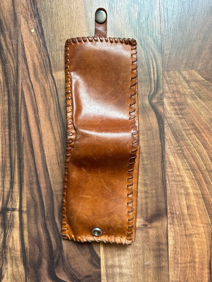 Kahverengi Vintage Erkek Cüzdanı - Görsel 2