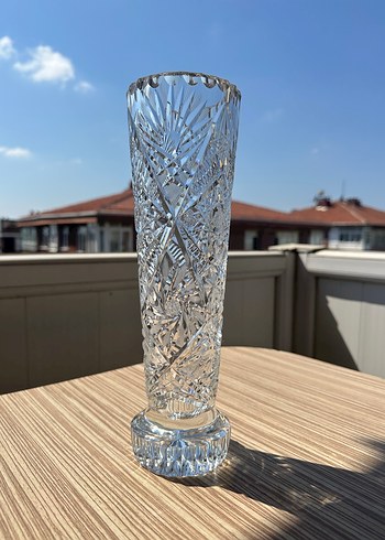 Antika Kristal Vazo