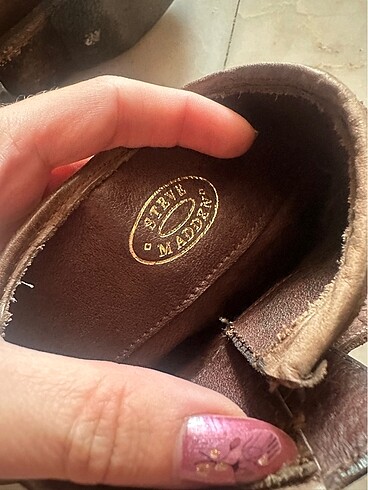 37 Beden kahverengi Renk Steve Madden Bot