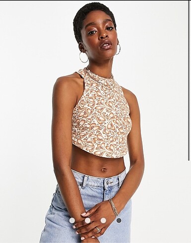 xs Beden Bershka Crop