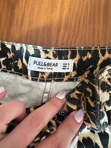 xs Beden kahverengi Renk Leopar Sort