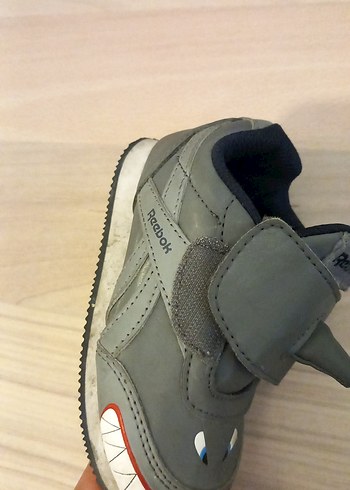 23 Beden gri Renk Gri Erkek Çocuk Sneakers - Cırt Cırtlı