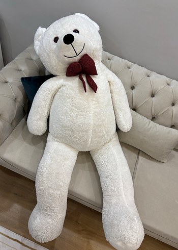 Beyaz Peluş Oyuncak Ayı - Görsel 5