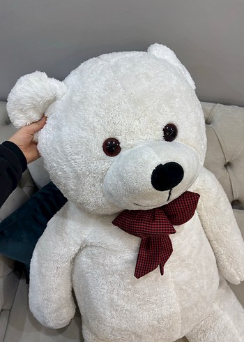 Beyaz Peluş Oyuncak Ayı - Görsel 6