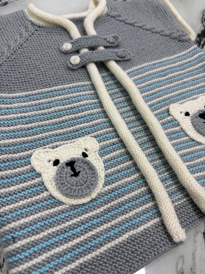 #bebek yeleği #yelek #bebek - Görsel 3