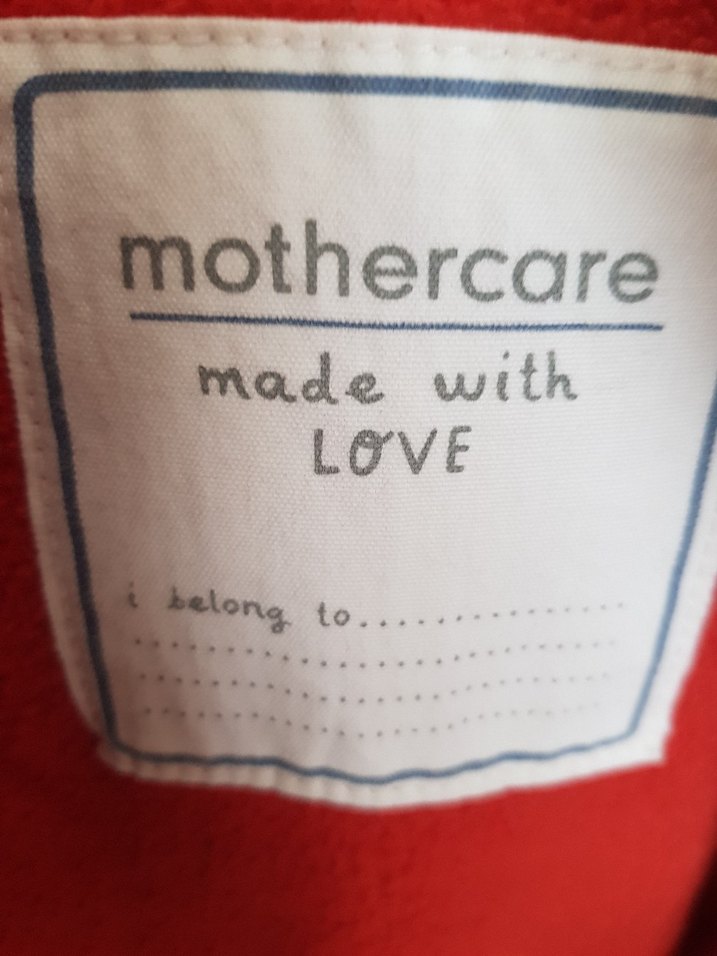 mother care iş makineleri desenli mont - Görsel 5