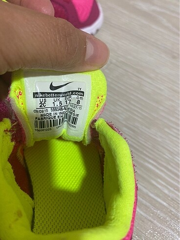 17 Beden pembe Renk Kız bebek spor ayakkabı