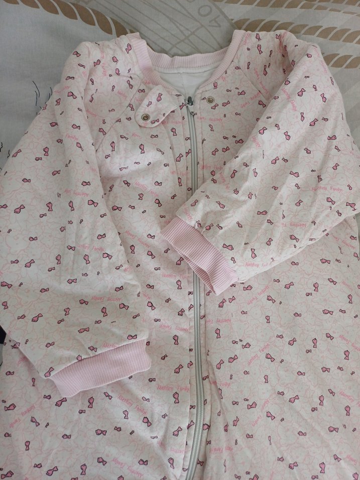 Kız Çocuk Baskılı Tulum Uyku Tulumu - Görsel 3