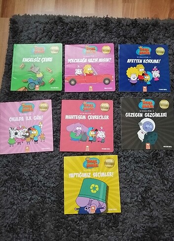 Kral Şakir Çocuk Kitapları (7 Kitap fiyatıdır.)
