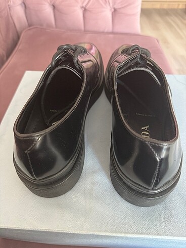 44 Beden siyah Renk Prada Erkek Klasik Ayakkabı