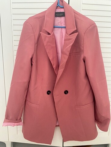 Pembe blazer ceket