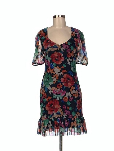 Vintage Love Kısa Elbise %70 İndirimli.
