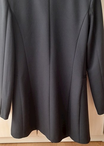 Diğer Düğmeli Siyah Kadın Blazer Ceket