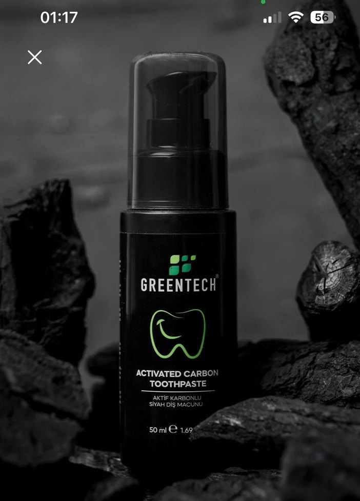 Greentech Aktif Karbon Diş Bakım Seti - Görsel 3