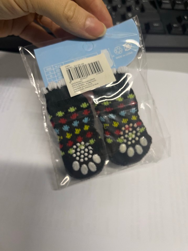 Köpek kaymax Çok Renkli Tie-Dye Çorap - Görsel 2