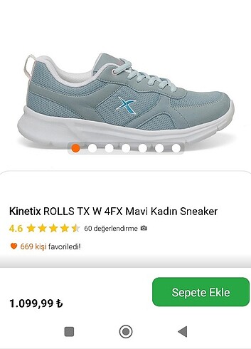 36 Beden Kinetix kadın ayakkabı 36 numara