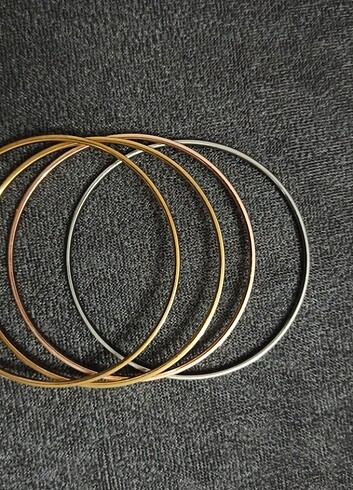 Çelik Ajda bilezik 4lü - Görsel 3