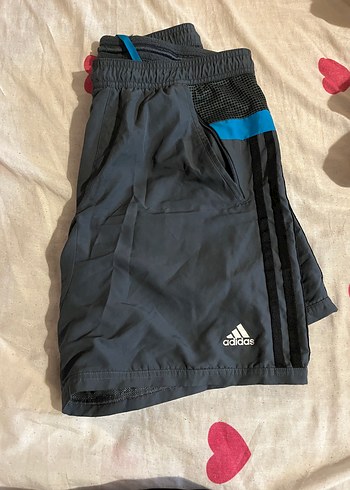 Adidas Erkek Adidas Gri Kısa Spor Şort