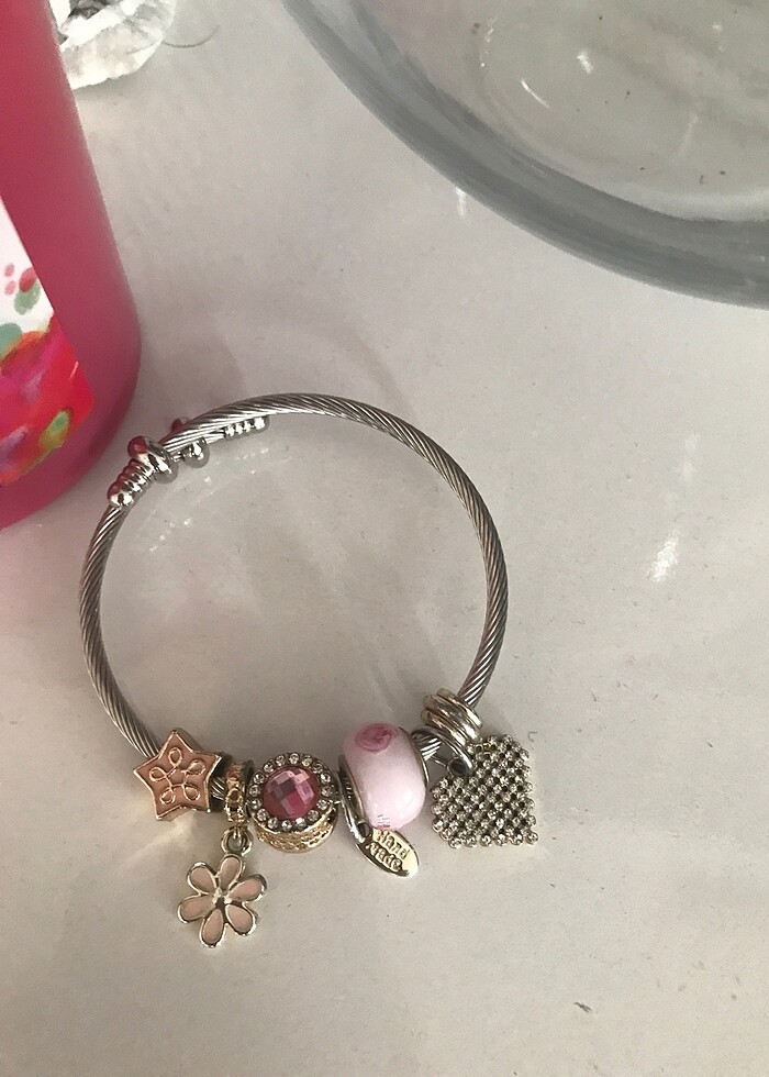 Pandora Çelik kararmaz bileklik - Görsel 2