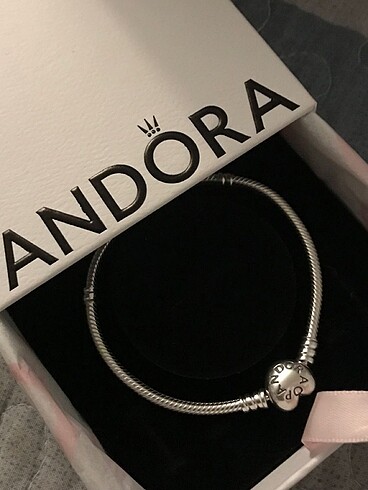 Pandora Pandora Kalp Klips 16 cm Bileklik