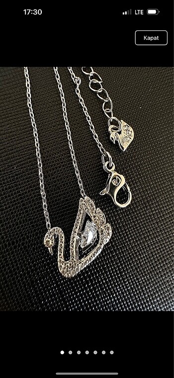  Beden Swarovski Mesmera Bileklik + Swan Kolye