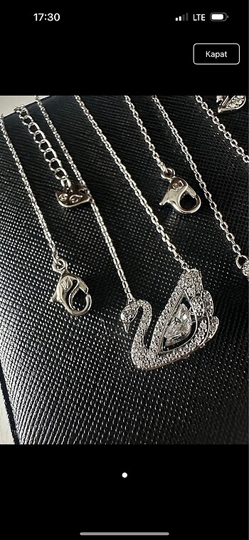 Beden Swarovski Beyaz Swan
