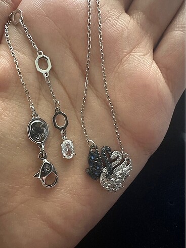 Swarovski Yeni Kuğu Kolye