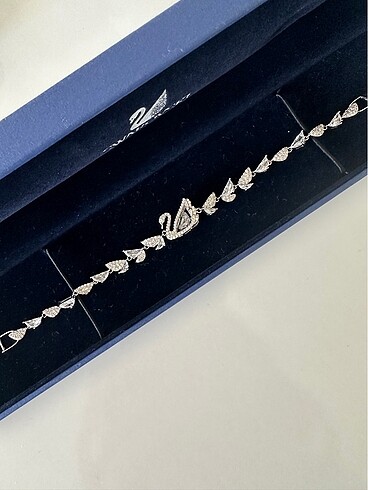 Swarovski Beyaz Swan Bileklik