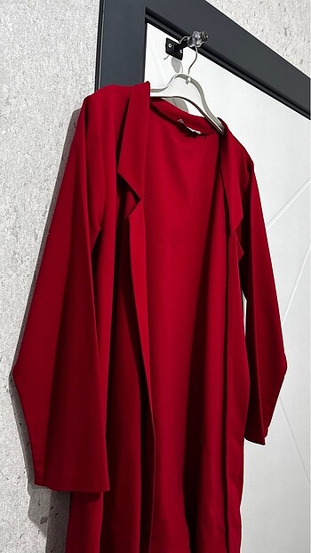 44 Beden kırmızı Renk Blazer ceket