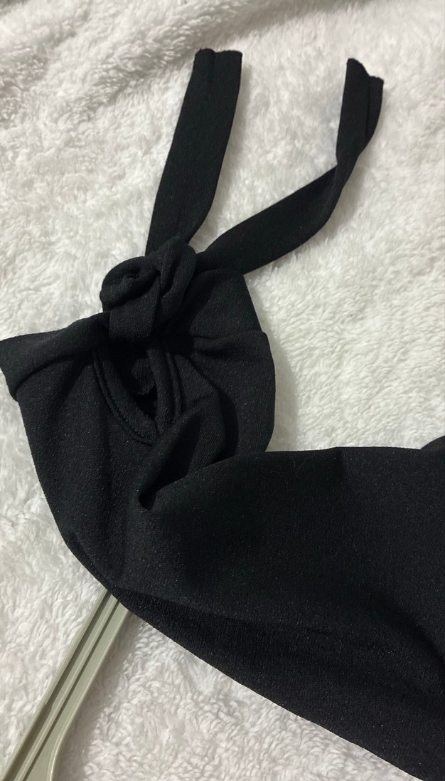 Siyah Midi Gotik Kadın Elbise - Görsel 3