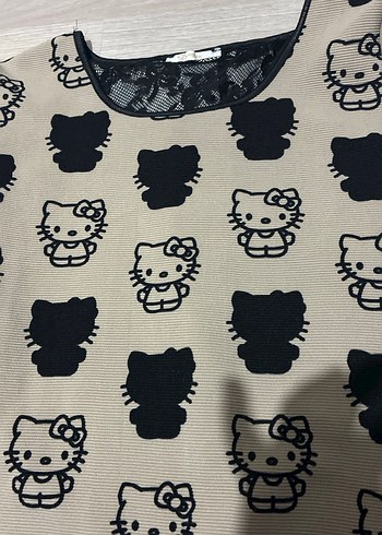 Gri Goth Desenli Kedi Kıyafeti - Görsel 2