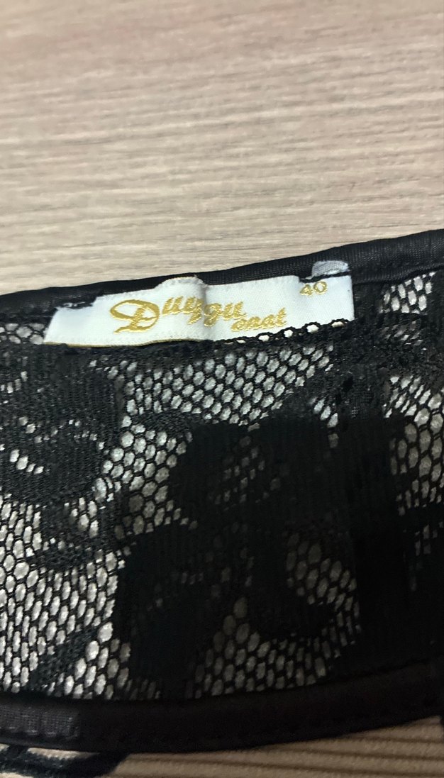 Gri Goth Desenli Kedi Kıyafeti - Görsel 4