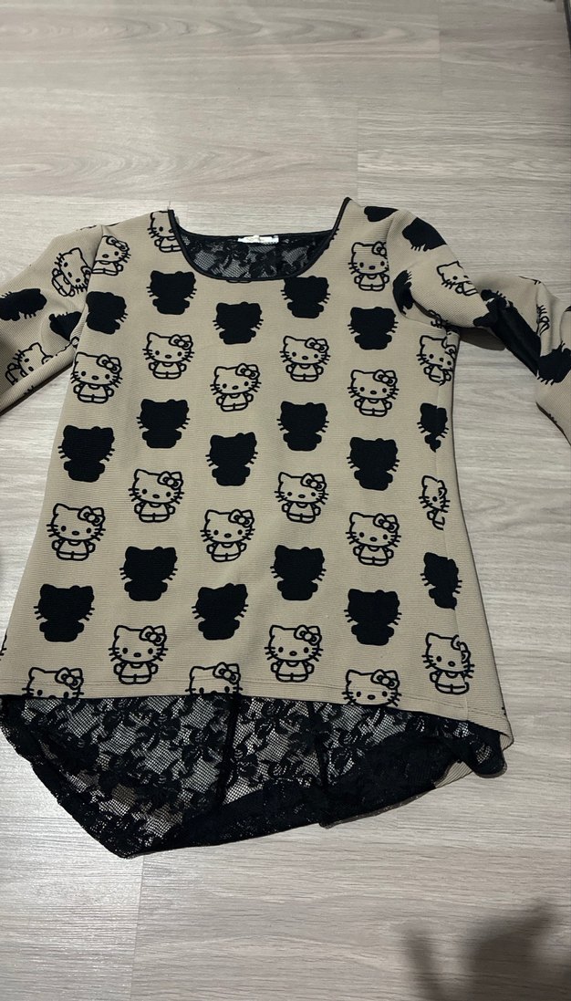 Gri Goth Desenli Kedi Kıyafeti - Görsel 3