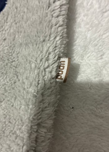 Gri Peluş Bebek Tulumu Kapüşonlu - Görsel 5