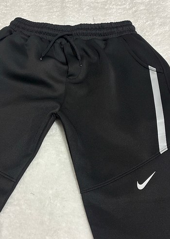 Erkek Siyah Fermuarlı Spor Eşofman Altı - Görsel 2