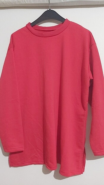 Kışlık tunik sweatshirt